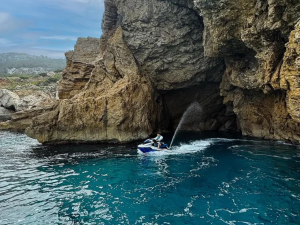 jet ski to cala dalbarca Ibiza