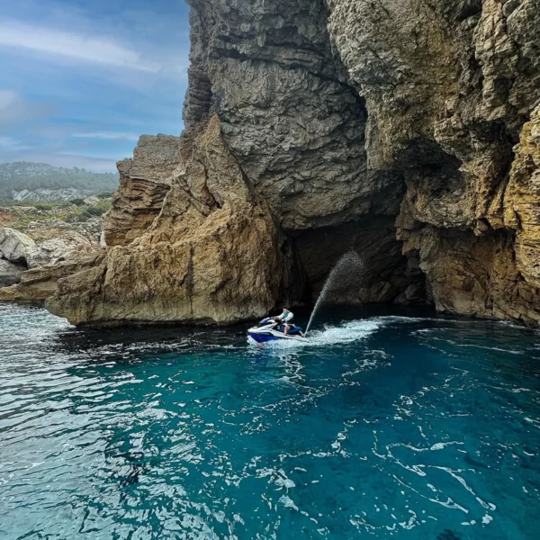 jet ski to cala dalbarca Ibiza