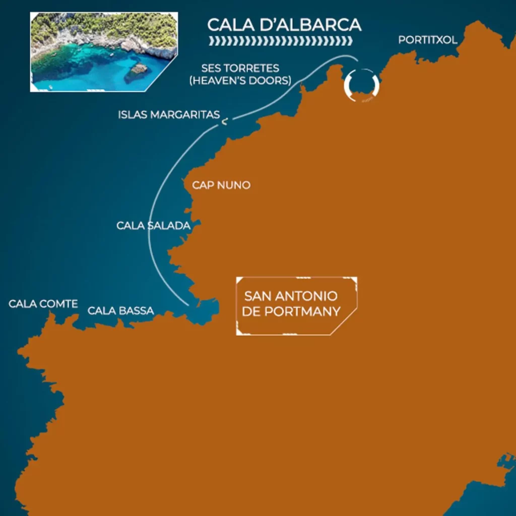 jet ski to cala dalbarca Ibiza