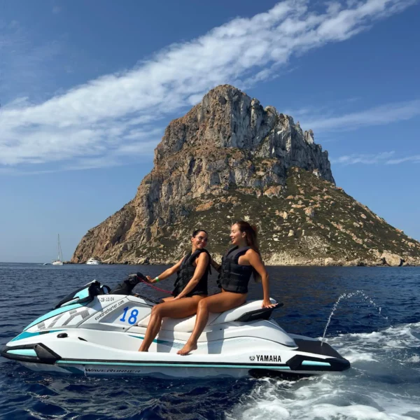 jet ski tour to es vedra ibiza