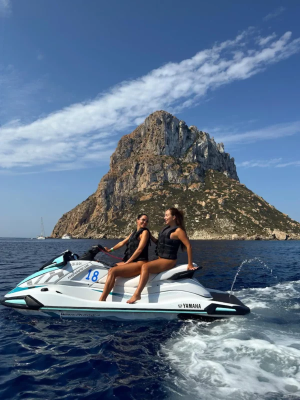 jet ski tour to es vedra ibiza