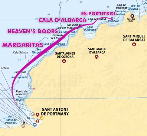 Route à Portitxol - Jet Ski Ibiza